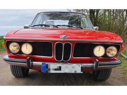 Hochzeitsauto-Vermietung - Bayern - Front - Bmw Oldtimer E9 3,0l CSI