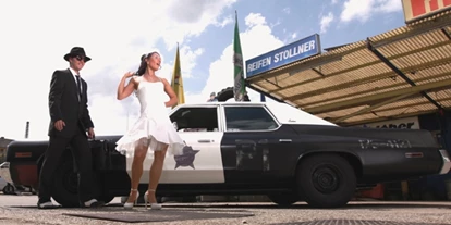 Hochzeitsauto-Vermietung - Bayern - Hochzeitsauto Bluesmobile, Dodge Monaco 1974 - Bluesmobil Dodge Monaco von bluesmobile4you